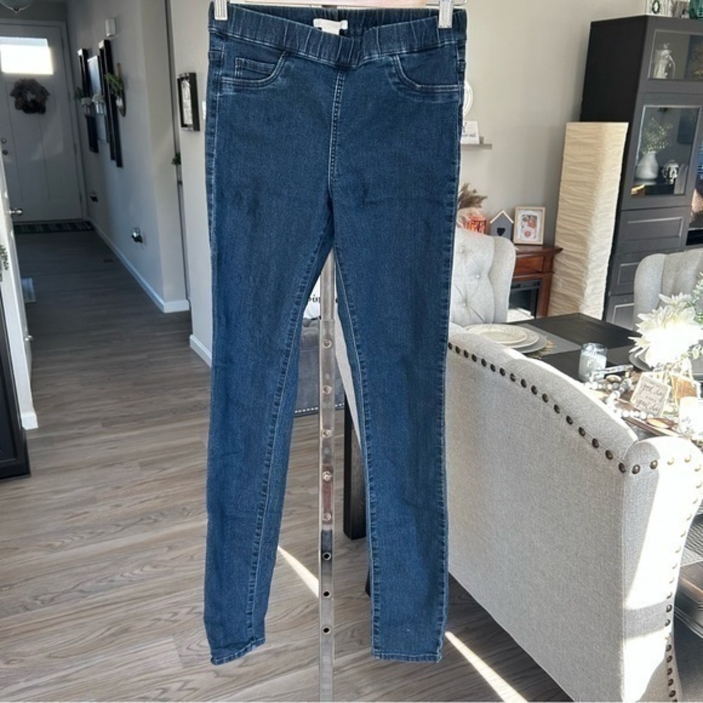 💋H&M dark blue jegging jeans pants 👖 denim 2
